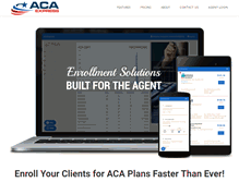 Tablet Screenshot of acaexpress.com